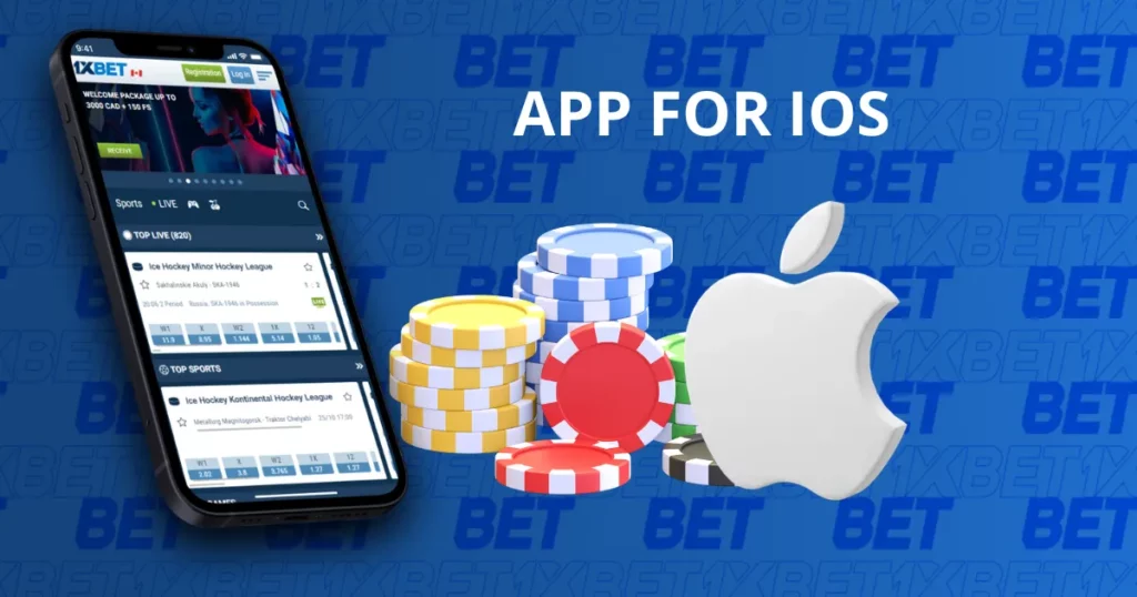 Mobile app for iOS from 1xBet Casino in Thailand