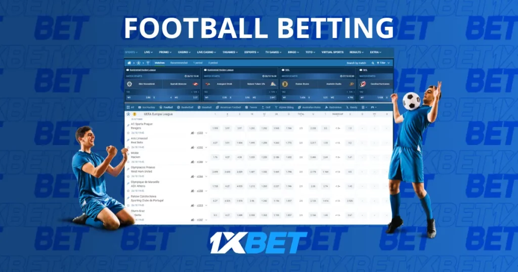 1xBet เดิมพันฟุตบอลในประเทศไทย