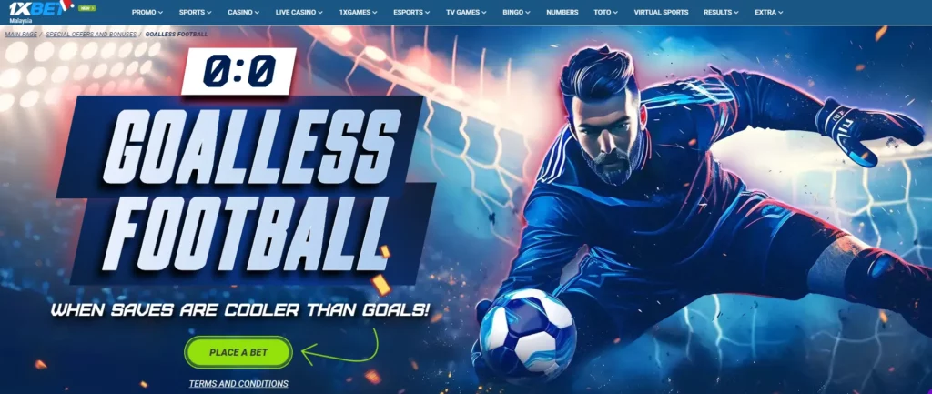 Football Betting Bonuses at 1xBet - No-Goal Football